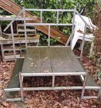 Mooie aluminium trap stacaravan, in goede staat., Ophalen