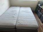 Ikea boxspring 2x 90x220 cm, Huis en Inrichting, Ophalen, Tweepersoons, Zo goed als nieuw, 180 cm