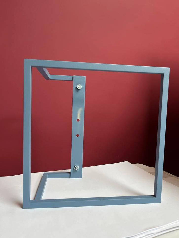 Vasco Beams Handdoekbeugel Blauw - Showroommodel, Doe-het-zelf en Verbouw, Verwarming en Radiatoren, Zo goed als nieuw, Radiator