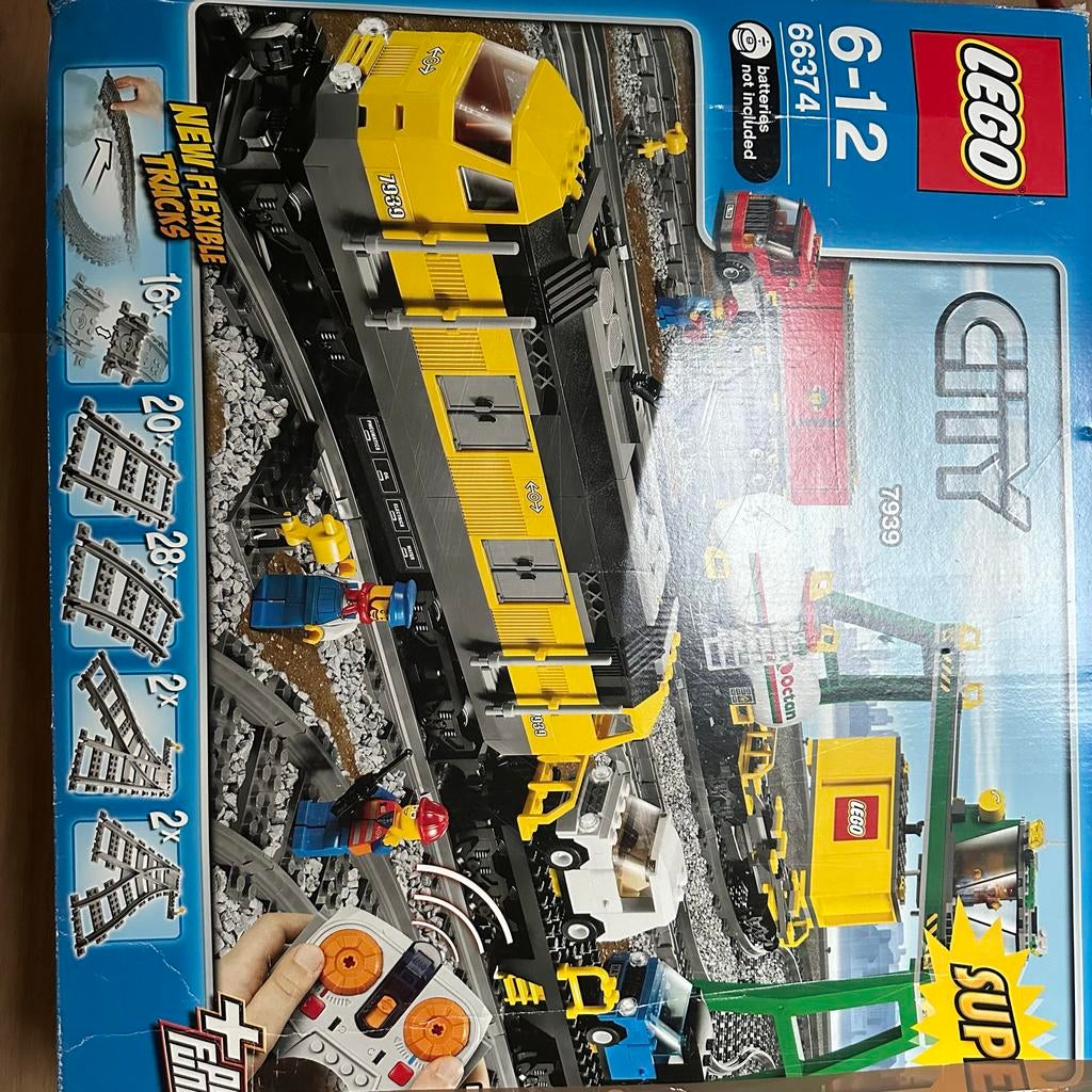 Lego City Trein Set 7939 - Super Pack, Ophalen, Zo goed als nieuw, Complete set, Lego