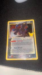 Umbreon gold star beschadigd, Ophalen of Verzenden, Gebruikt, Losse kaart, Foil