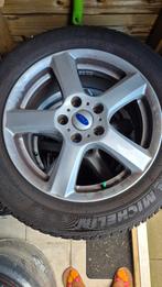 Michelin Alpin 5 winterbanden op Enzo lichtmetaal 215/55R16, Ophalen, Gebruikt, Daihatsu