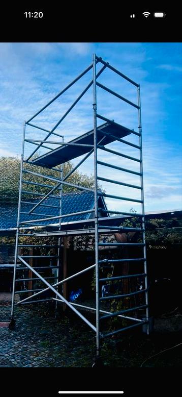 Aluminium Rolsteiger 5,20m te huur beschikbaar voor biedingen