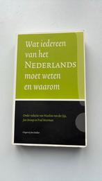 Wat iedereen van het Nederlands moet weten en waarom, Boeken, Ophalen of Verzenden, Zo goed als nieuw