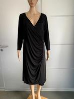 G765 La Ligna: maat 40/42=M/L overslag-jurk jurkje zwart, Kleding | Dames, Jurken, Maat 38/40 (M), Zwart, Ophalen of Verzenden