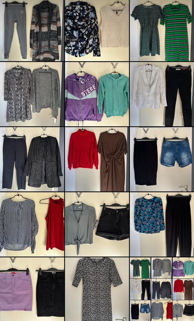 27 prachtige kledingstukken maat S, Kleding | Dames, Dames-kledingpakketten, Zo goed als nieuw, Maat 36 (S), Ophalen of Verzenden