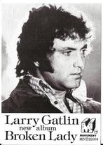 Promotiekaart	Larry Gatlin	Broken Laddy	Monument, 1960 tot 1980, Sterren en Beroemdheden, Verzenden