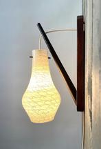 wandlamp, hengellamp jaren ’60 vintage, Ophalen of Verzenden, Gebruikt, Glas, Scandinavisch