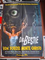 Die Bestie von Schloss Monte Christo filmposter + set prints, Verzamelen, Gebruikt, Ophalen of Verzenden, Rechthoekig Staand, Film en Tv
