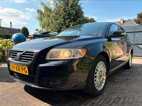 Volvo V50 2.4 140PK Geartronic youngtimer 2007 Zwart, Auto's, Volvo, Particulier, V50, ABS, Airbags, Airconditioning, Alarm, Boordcomputer