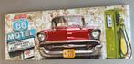 Gaaf schilderij Route 66 (100 cm x 40 cm) !, Ophalen, Zo goed als nieuw, Schilderij, 75 cm of meer