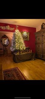 Antieke Kerststal met Figuren - Handgeschilderd en Uniek, Ophalen of Verzenden