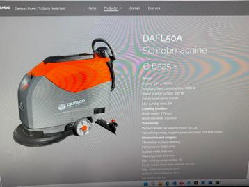 Deawoo-power schrobmachine DAFL50A beschikbaar voor biedingen