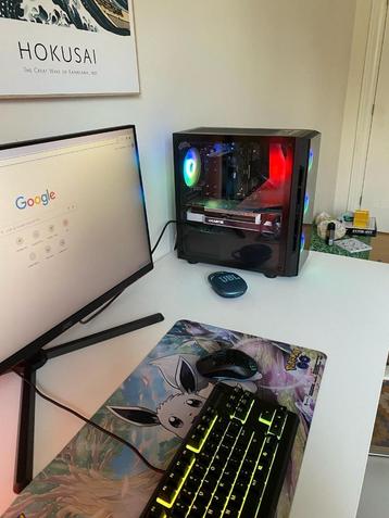 gaming setup met een gigabyte rtx 3080