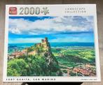 King 2000 stukjes puzzel Fort Guaita, San Marino, NIEUW, Ophalen of Verzenden, Meer dan 1500 stukjes, Nieuw, Legpuzzel