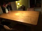 eettafel, Huis en Inrichting, Tafels | Eettafels, 200 cm of meer, Strak, warm en licht glanzend, 100 tot 150 cm, Rechthoekig