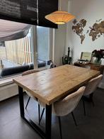 Eettafel, Ophalen, 50 tot 100 cm, Zo goed als nieuw, 150 tot 200 cm