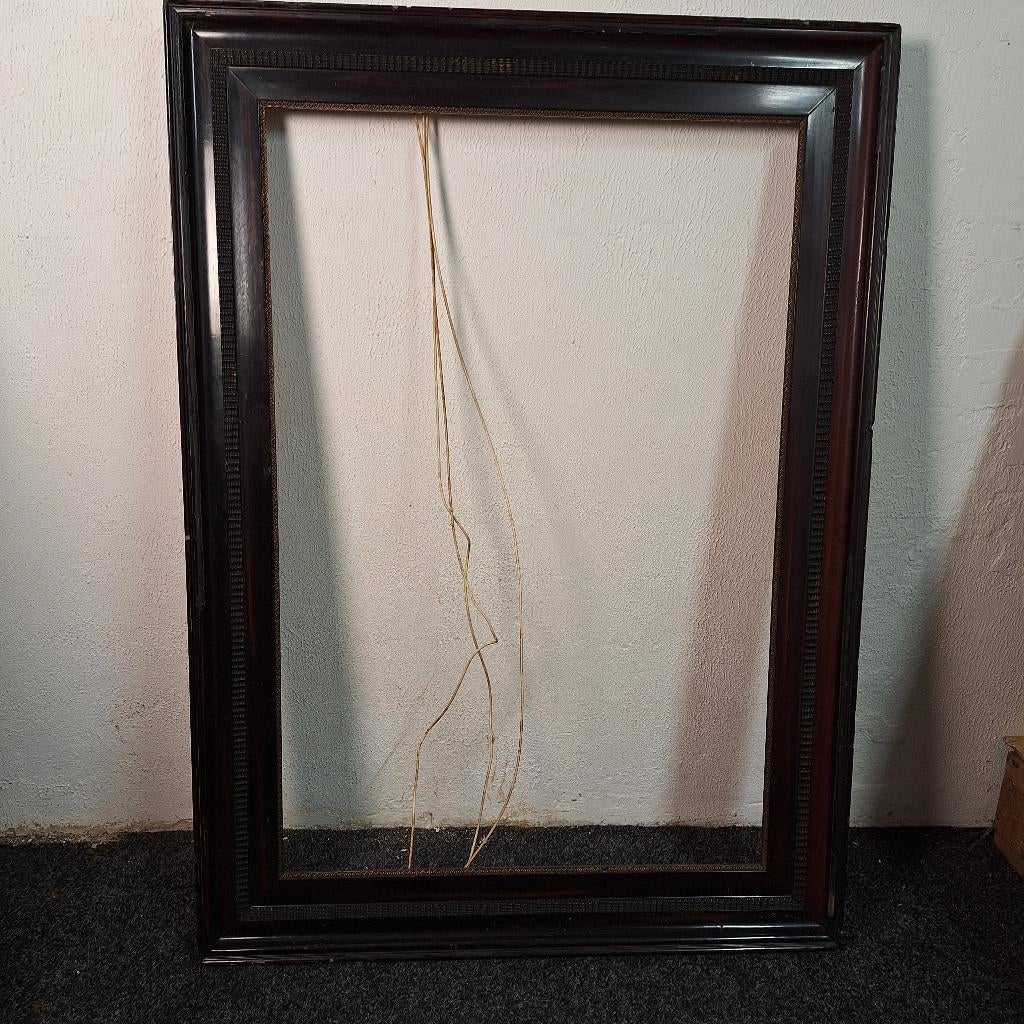Oude lijst voor 65 x 95 cm schilderij, Ophalen, Gebruikt, 100 tot 125 cm, 75 cm of meer