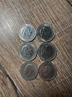 Zilveren Guldens one shilling, Postzegels en Munten, Munten | Nederland, 1 gulden, Koningin Juliana, Zilver, Ophalen of Verzenden