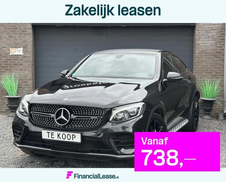 Mercedes-Benz GLC-klasse Coupé 43 AMG 4MATIC 360/BlackonBla, Auto's, Mercedes-Benz, Bedrijf, Lease, Financial lease, GLC Coupé