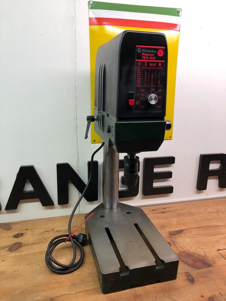 Metabo Magnum TBE 4512 als Flott STW10 kolomboormachine, Doe-het-zelf en Verbouw, Gereedschap | Boormachines, Zo goed als nieuw