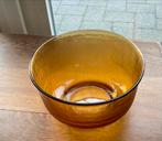 Grote schaal Arcoroc amberkleurig, vintage, Ophalen of Verzenden