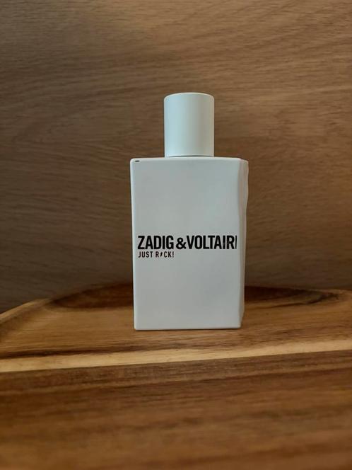 Zadig & Voltaire Just Rock For Her 50ml eau de parfum, Sieraden, Tassen en Uiterlijk, Uiterlijk | Parfum, Zo goed als nieuw, Verzenden