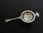 Verzilverd theezeefje, Antiek en Kunst, Antiek | Goud en Zilver, Ophalen of Verzenden, Zilver