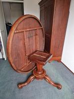 Engelse opklapbare salontafel, Ophalen, Gebruikt, 100 tot 150 cm, 50 tot 75 cm