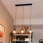 Hanglamp 'wouter' gamma zwart 80 cm breed, Huis en Inrichting, Lampen | Hanglampen, Ophalen, 75 cm of meer