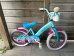 Frozen fiets 16 inch, Fietsen en Brommers, Fietsen | Kinderfietsjes, Ophalen, Zo goed als nieuw, 16 tot 20 inch, Zijwieltjes