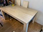 Eettafel, Huis en Inrichting, Tafels | Eettafels, Ophalen, Gebruikt, 50 tot 100 cm, Vijf personen of meer