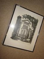 Cisca Simons, litho: banque de Suez, Rotterdam, 1989, 40/300, Ophalen of Verzenden