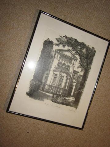Cisca Simons, litho: banque de Suez, Rotterdam, 1989, 40/300 beschikbaar voor biedingen