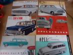 6 folders opel caravan 1955 tm 1961 folders kunnen ook los, Boeken, Auto's | Folders en Tijdschriften, Ophalen of Verzenden, Opel