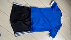 152 158 adidas sportset zwart wit blauw hummel sportbroek, Kinderen en Baby's, Kinderkleding | Maat 152, Ophalen of Verzenden