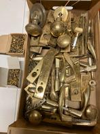 Messing deurbeslag, Doe-het-zelf en Verbouw, Hang- en Sluitwerk, Ophalen of Verzenden, Gebruikt, Koper of Messing, Klink of Kruk