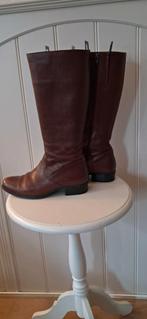 Durea leren laarzen maat 40 wijdte H - Comfortabel!, Kleding | Dames, Schoenen, Hoge laarzen, Durea, Bruin, Ophalen of Verzenden