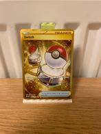 Switch Gold 206/165 - Pokemon Kaart, Ophalen of Verzenden, Nieuw, Losse kaart, Foil