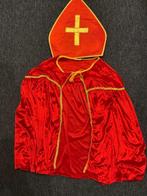 SINTERKLAAS ROOD CAPE MET GOUD ROOD HOED, Diversen, Sinterklaas, Ophalen of Verzenden, Zo goed als nieuw
