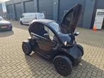 Renault Twizy 2019 80kmu met koopaccu electrisch 9526km, Auto's, Zwart, Elektrisch, Particulier, Twizy