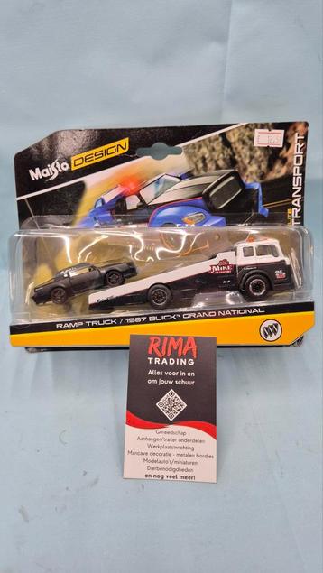 Maisto Ramp Truck met 1987 Buick Grand National beschikbaar voor biedingen