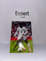 Mainoo gesigneerde foto - England, Ophalen of Verzenden, Nieuw, Buitenlandse clubs, Spelerskaart