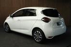 Renault ZOE R110 Life 52 kWh Stoel verw / Camera / Key Les, Gebruikt, Zwart, Leder en Stof, Wit