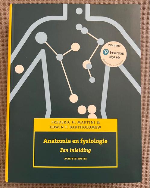 Anatomie en fysiologie, 8e editie met MyLab NL, Boeken, Schoolboeken, Nieuw, Nederlands, Overige niveaus, Ophalen of Verzenden