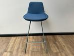 B&T design barkruk metalen frame blauw, Blauw, 120 cm of meer, Nieuw, Ophalen of Verzenden
