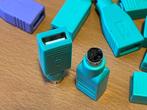 PS2 PS/2 stekker naar USB 2.0 bus converter, Ophalen of Verzenden, Nieuw