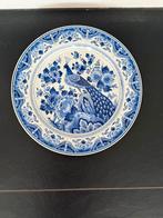 Delfts Blauw Bord met Pauw, Ophalen