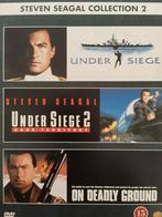 Under Siege 1 + 2 + On deadly ground dvd set Steven Seagal, Vanaf 16 jaar, Boxset, Actie, Ophalen of Verzenden