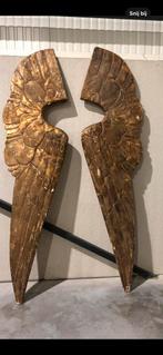Antieke houten engelen vleugels goud, Ophalen
